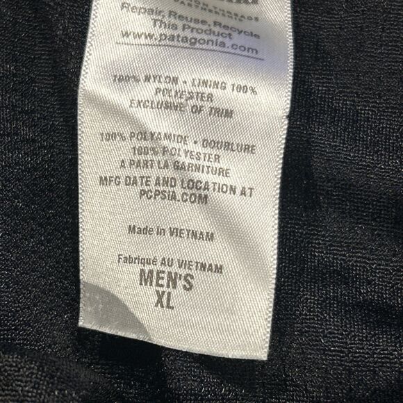 Patagonia Swim Trunks Mens XL Baggies Shorts Blue Mesh Lined 58032 Stretch - Picture 3 of 9